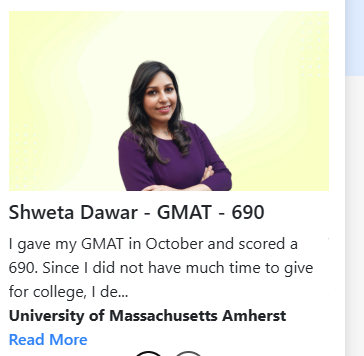 Shweta Dawar - GMAT 690